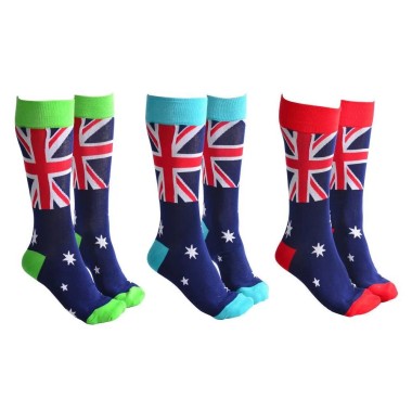 Australian Flag Socks - 1 Pair - 1