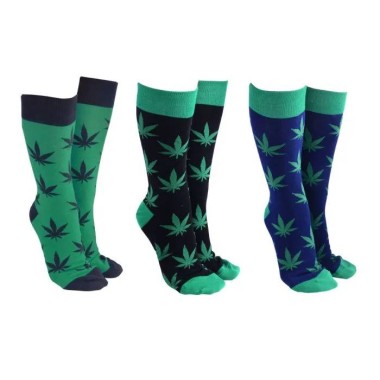 Weed Socks by Sock Society - 1 Pair - 4