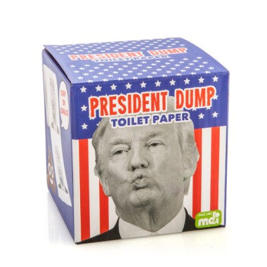 President Trump Dump Toilet Paper - 1 President Trump Dump Toilet Paper - 1