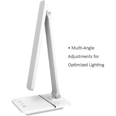 LED Desk Lamp with USB Charger - 4 LED Desk Lamp with USB Charger - 4