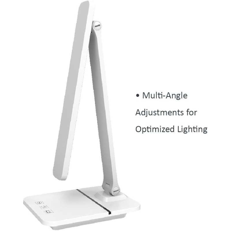 LED Desk Lamp with USB Charger - 4
