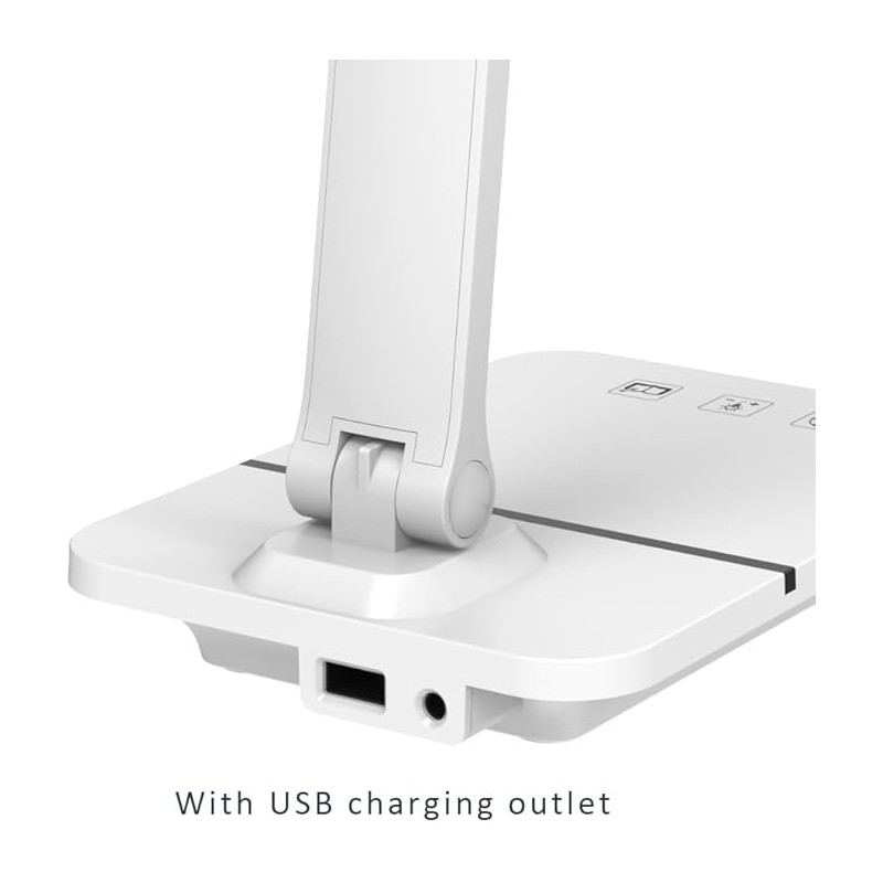 LED Desk Lamp with USB Charger - 3