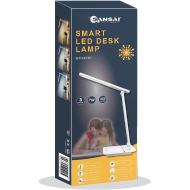 LED Desk Lamp with USB Charger - 1