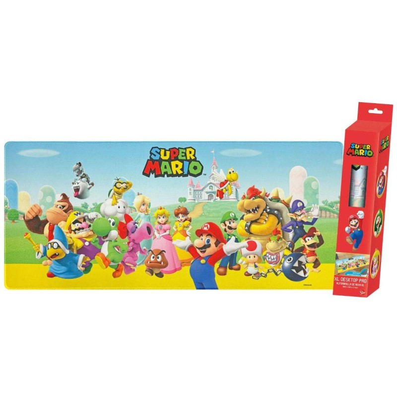 Super Mario Characters XL Desk Mat - 1