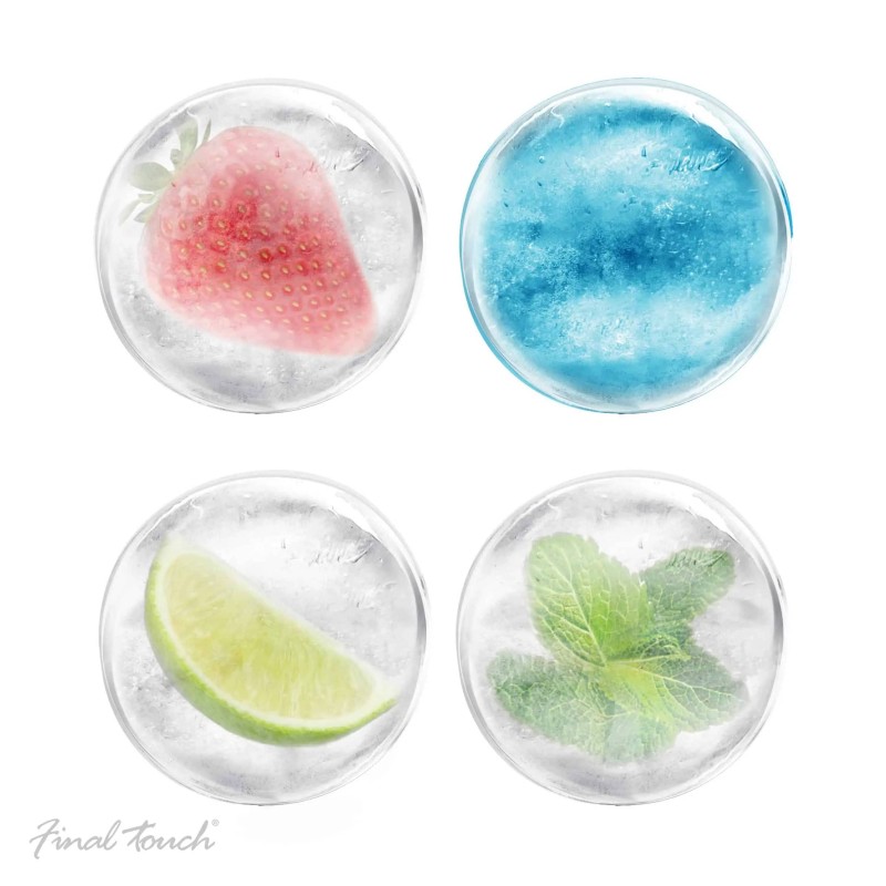 Silicone Ice Balls – Set of 4 by Final Touch - 4