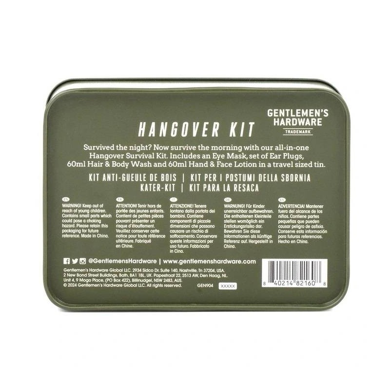 Hangover Kit by Gentlemen's Hardware - 4