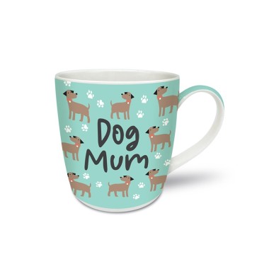 Dog Mum Teal Mug - 1