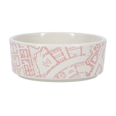 Harry Potter Marauders Map Dog Bowl - 4
