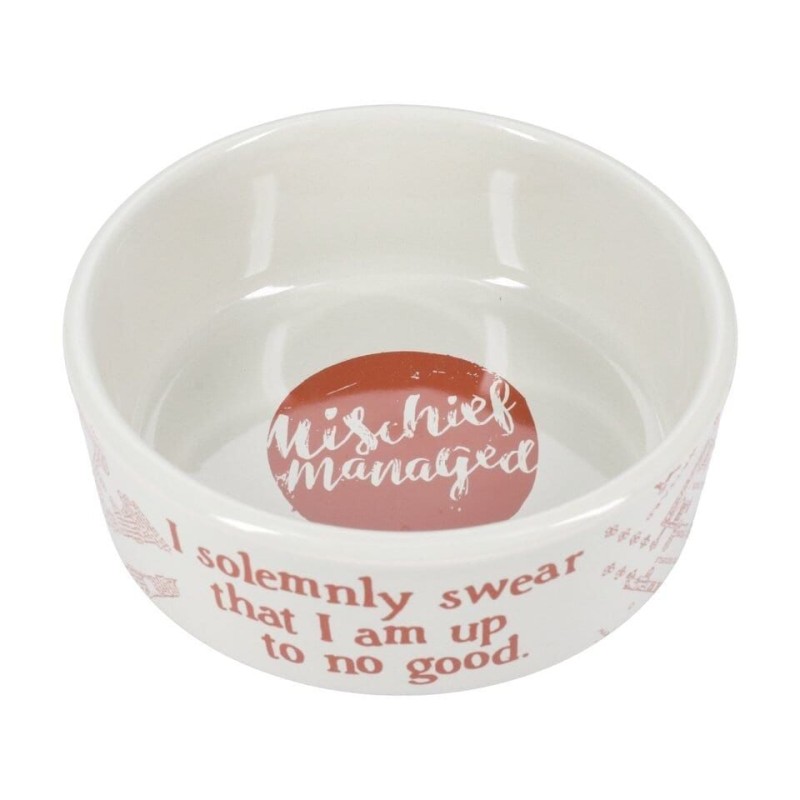 Harry Potter Marauders Map Dog Bowl - 3