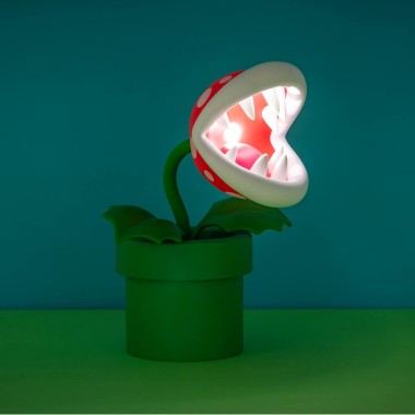 Super Mario Bros - Piranha Plant Posable Lamp - 2