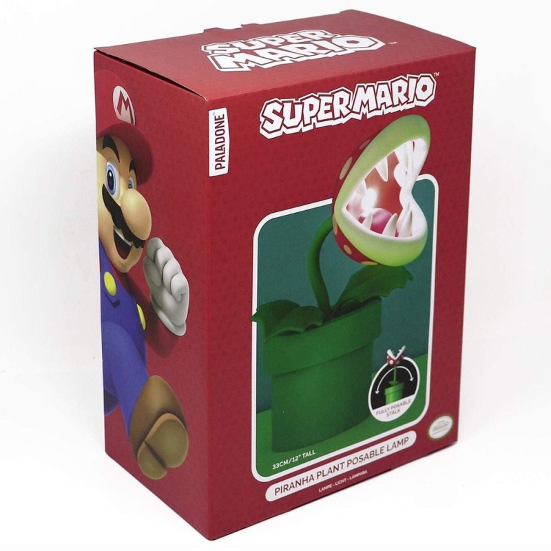 Super Mario Bros - Piranha Plant Posable Lamp - 5