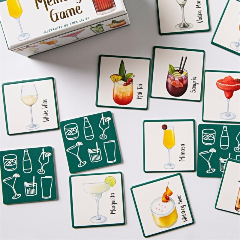 Alcoholic Drinks Memory Game - 3