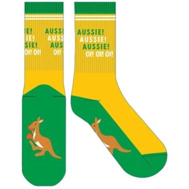 Aussie Aussie Aussie Novelty Socks - 1