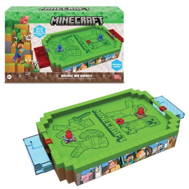 Minecraft Overworld Arcade Air Hockey (Premium Series) - 1