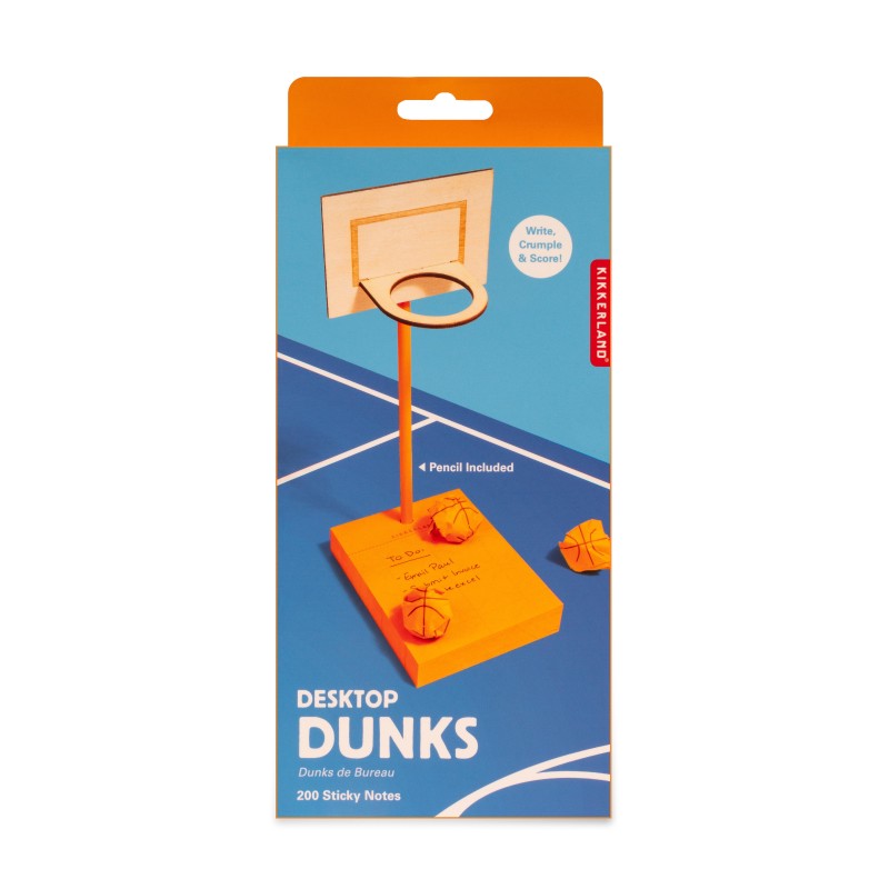 Desktop Dunks Sticky Notes by Kikkerland - 1