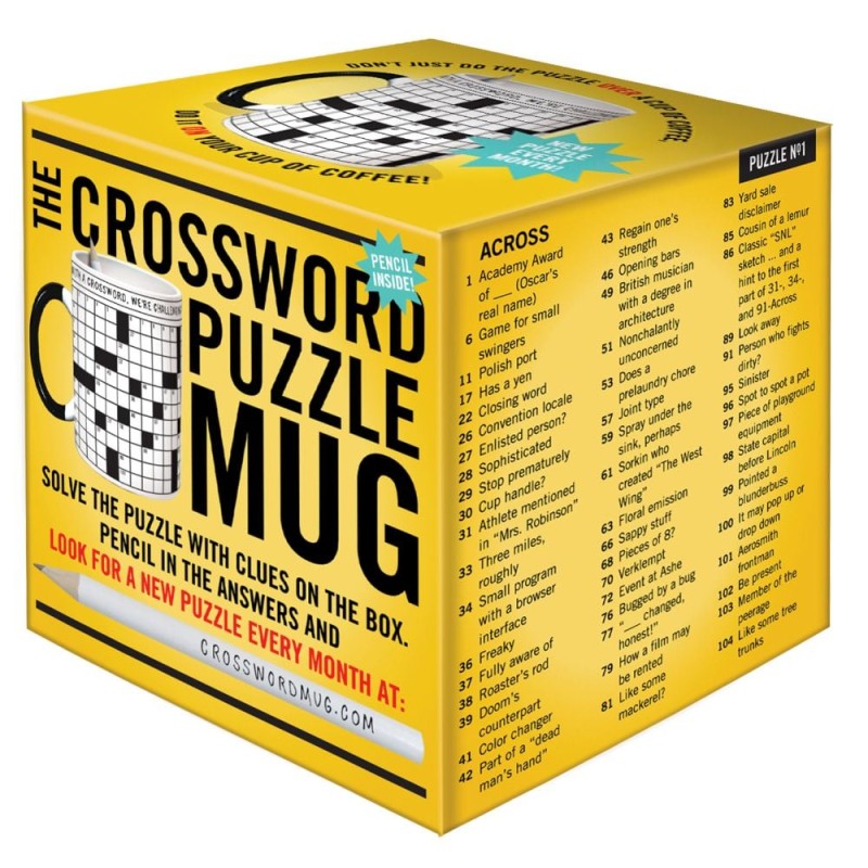 Crossword Puzzle Mug - 2