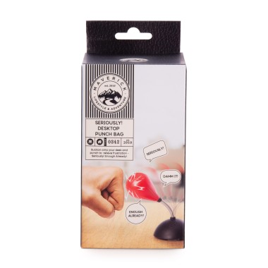 Seriously! Talking Desktop Punch Bag - 2