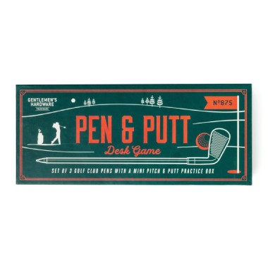 Golf Club Pen and Putt Desk Game by Gentlemen's Hardware - 1