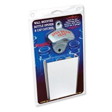 Open Beer Here Bottle Opener with Catcher - 2