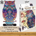 130 Piece Wooden Jigsaw Puzzle - Owl - 3
