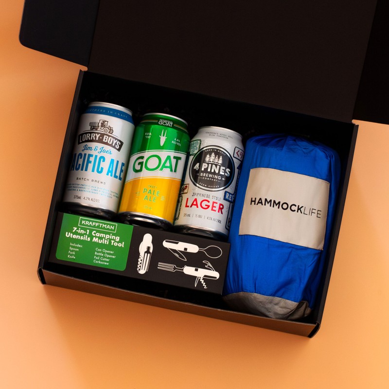 Hoppy Camper's Relaxation Hamper - 1