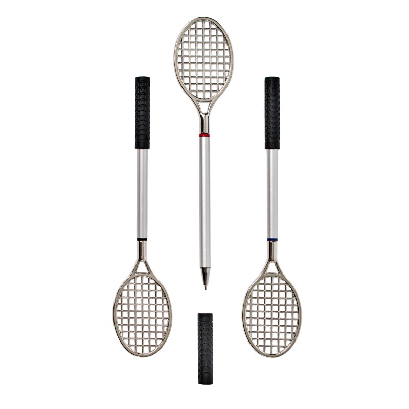 Tennis Racket Ballpoint Pens (Set of 3) by Gentlemen's Hardware - 6
