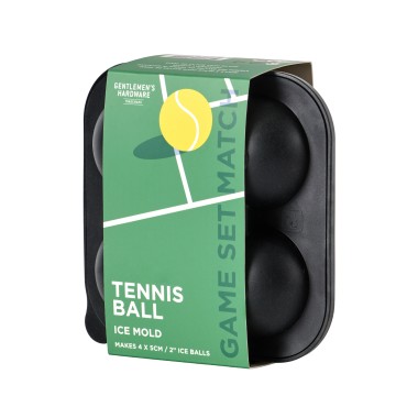 Tennis Ball Ice Mould - Makes 4 Ice Balls - 1