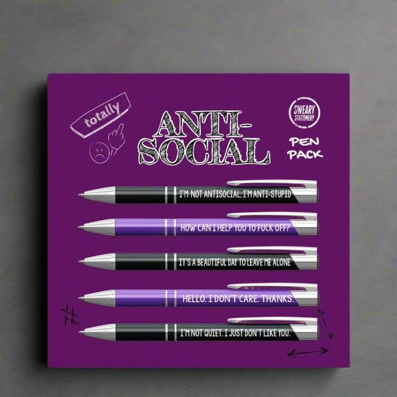 Totally Antisocial Pen Pack - 2