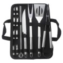 18 Piece BBQ Tool Set In Carry Bag by Men's Republic - 3