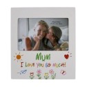 Mum I Love You So Much Kid Art Photo Frame - 1