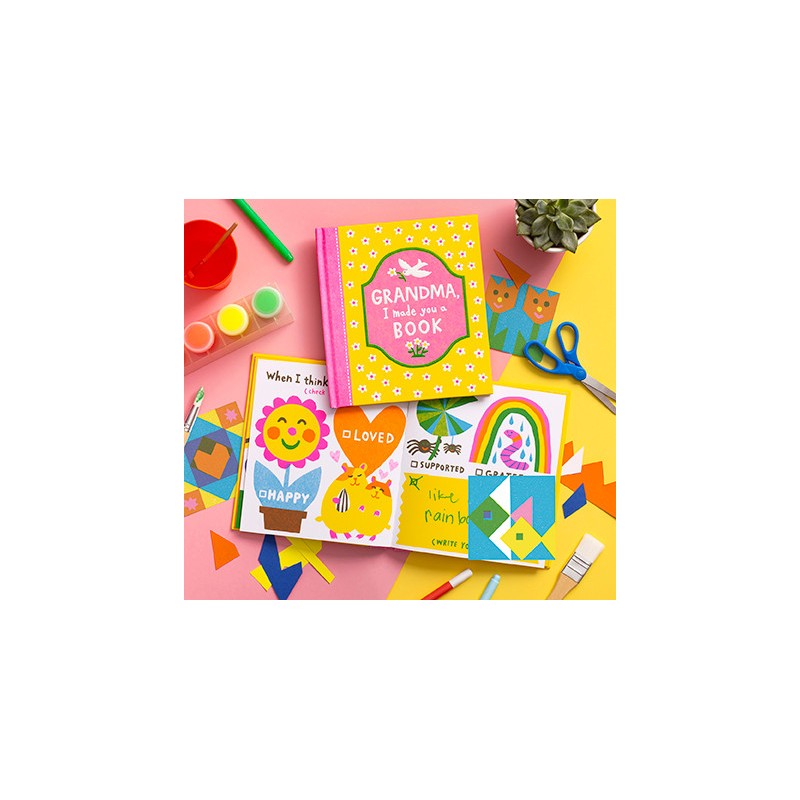 Grandma, I Made You A Book Fill In Book - 1