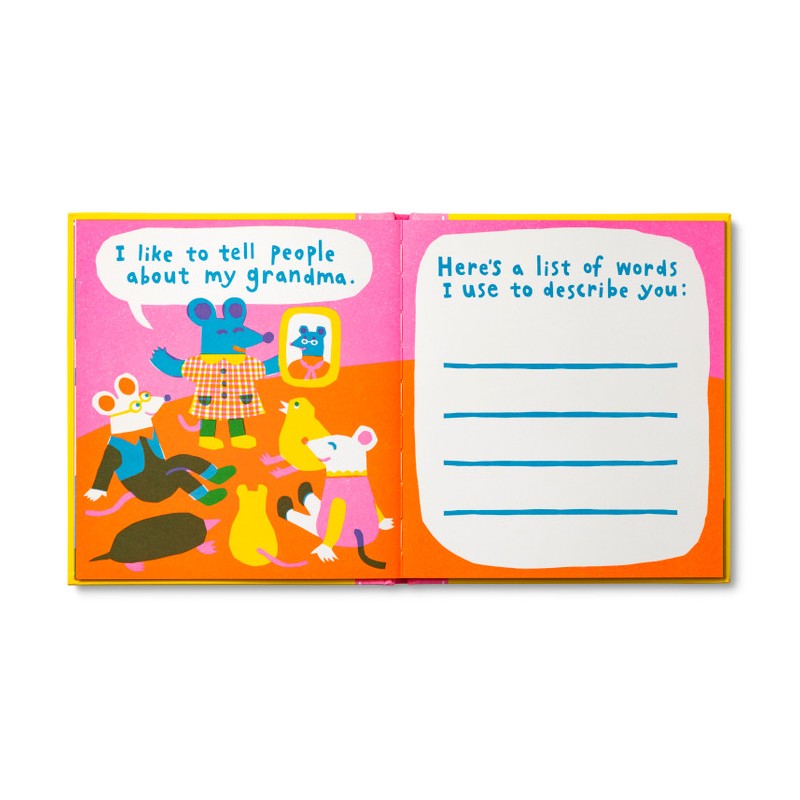 Grandma, I Made You A Book Fill In Book - 3