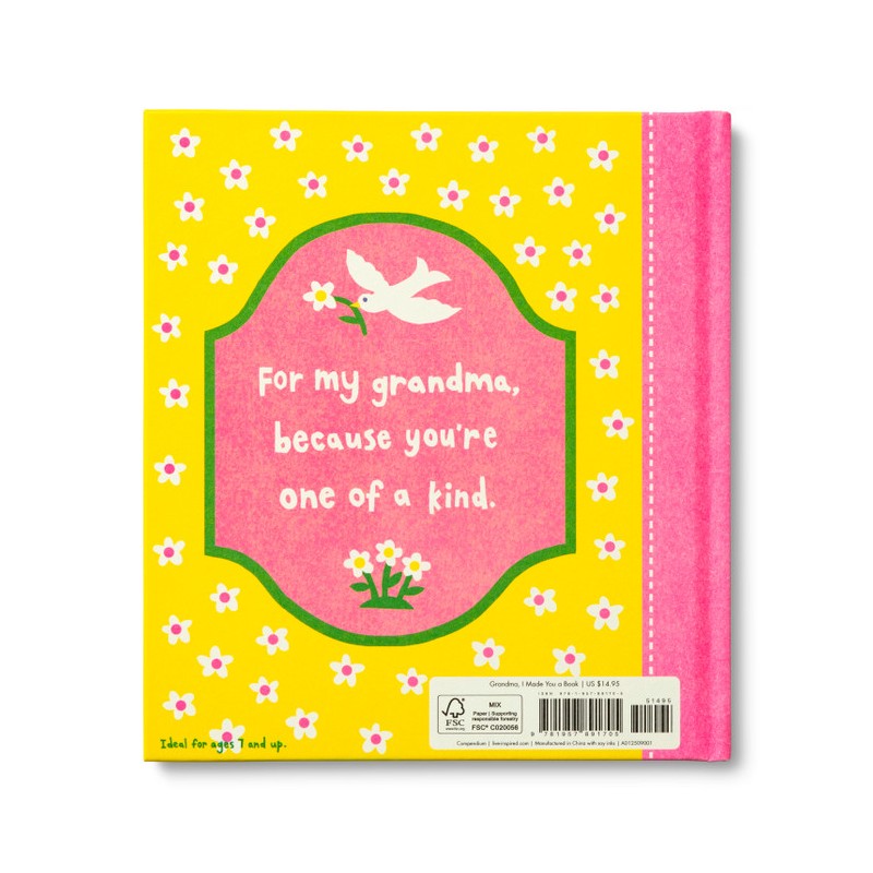 Grandma, I Made You A Book Fill In Book - 9
