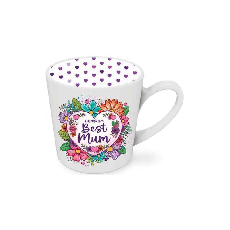 The World's Best Mum Inside Out Mug - 1