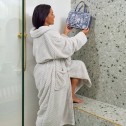 Cosy Luxe Waffle Bath Robe - 4