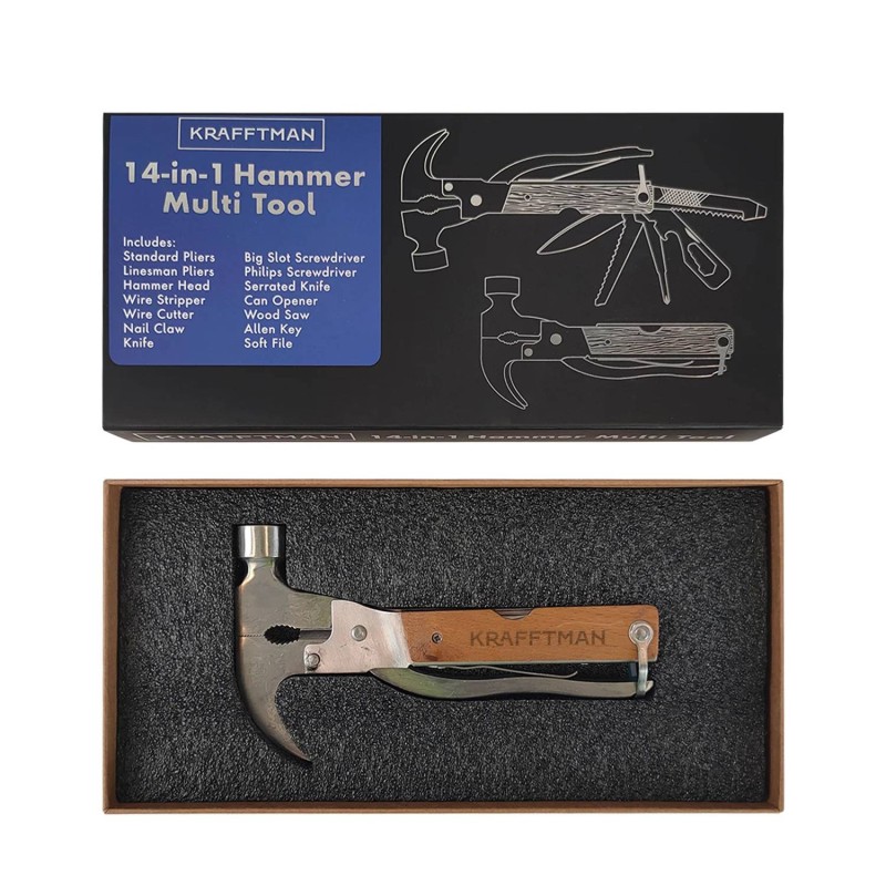 14-in-1 Hammer Multi-Tool by Krafftman - 1
