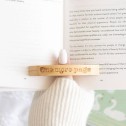 One More Page Book Worm Thumb Page Holder - 1