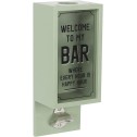 Welcome To My Bar Wall Mounted Wooden Bottle Opener Plaque - 2