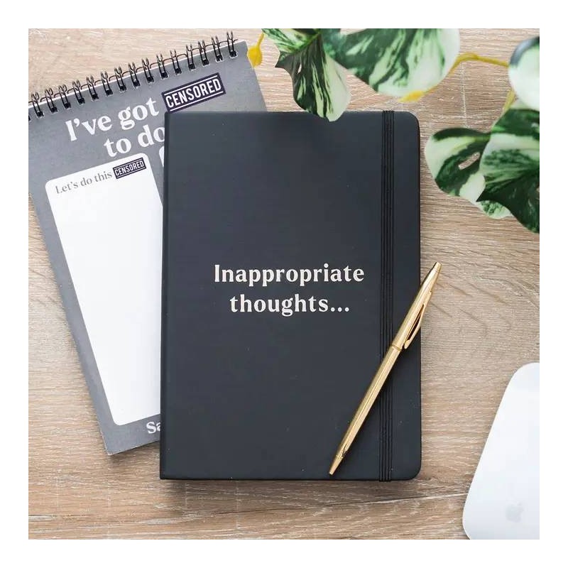Inappropriate Thoughts A5 Notebook - 1