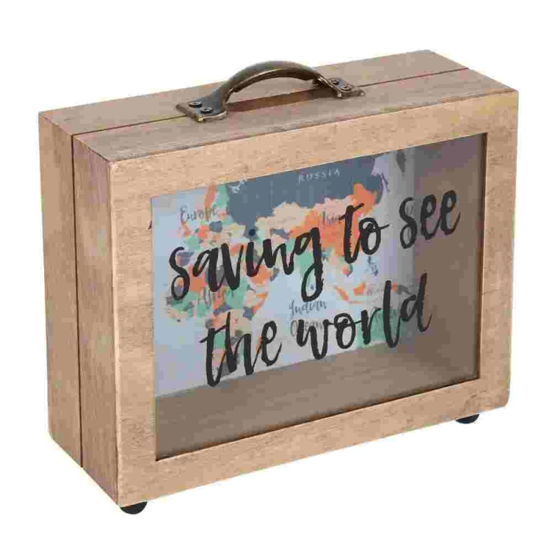 Saving To See the World Money Box - 1