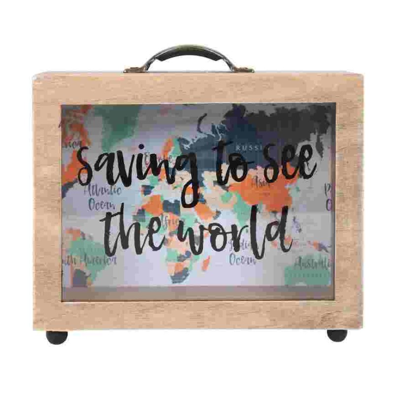 Saving To See the World Money Box - 2