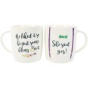She Said Yes Couple Mug Set - 1