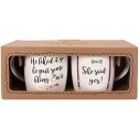 She Said Yes Couple Mug Set - 2