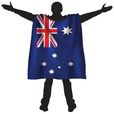 Australian Flag Cape - 1