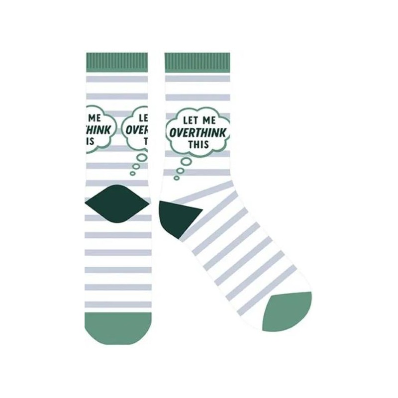 Let Me Overthink This Novelty Socks - 1