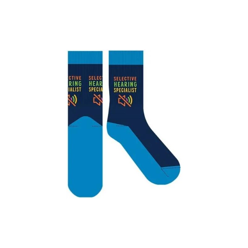 Selective Hearing Specialist Novelty Socks - 1