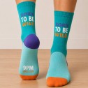 Born To Be Wild, Until Like 9pm Novelty Socks - 2