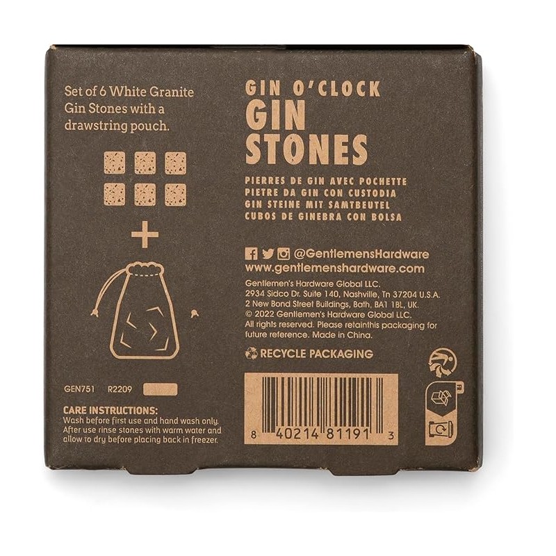 Gin Stones by Gentlemen's Hardware - 3