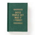 Dates People Get Mad If I Forget Tiny Diary - 2