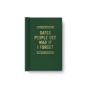 Dates People Get Mad If I Forget Tiny Diary - 6
